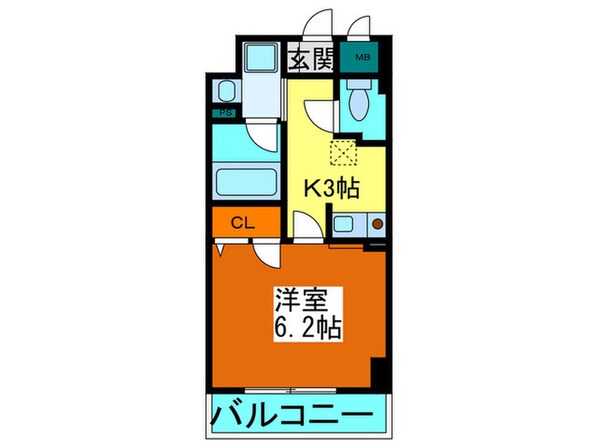 ジュネス関目高殿の物件間取画像